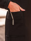 Paltas moterims ruduo Edoti CLR009 juoda цена и информация | Paltai moterims | pigu.lt