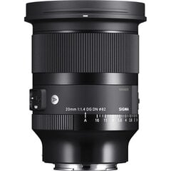 Sigma 20mm f/1.4 DG DN Art Sony E цена и информация | Объективы | pigu.lt