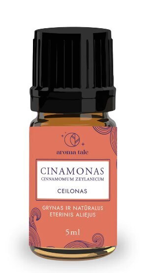 Eterinis aliejus Aroma Tale Cinamonas, 5 ml цена и информация | Eteriniai, kosmetiniai aliejai, hidrolatai | pigu.lt