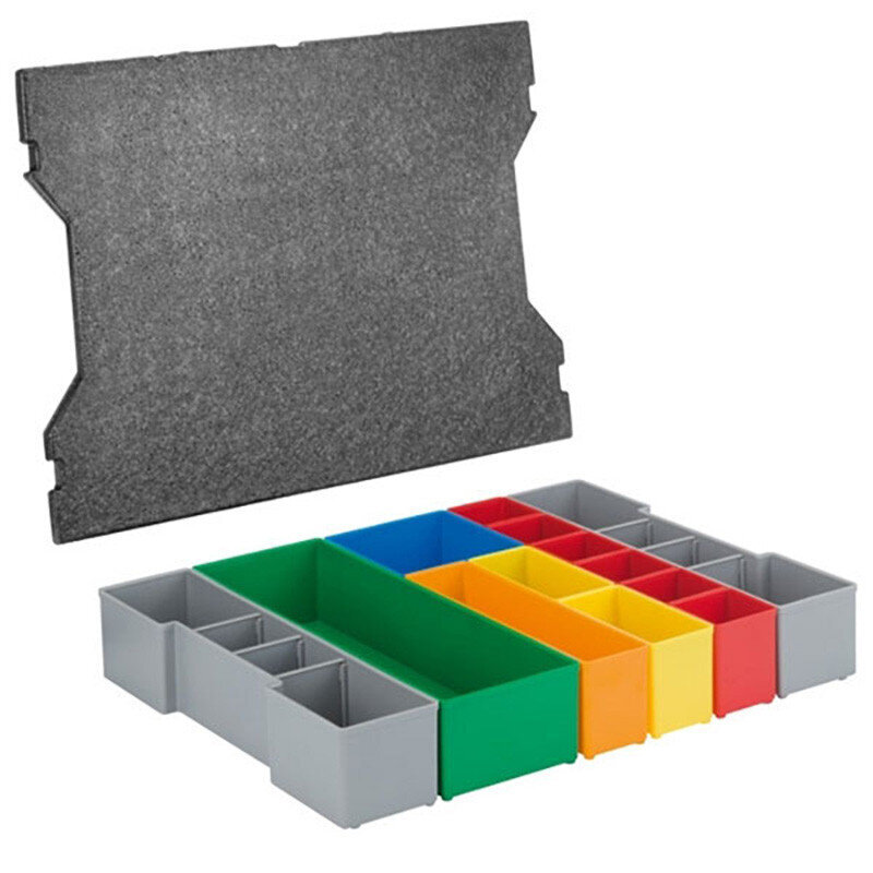 Dėžės mažų dydžių dalys laikyti L-Boxx Inset Box 1600A016N8 цена и информация | Įrankių dėžės, laikikliai | pigu.lt