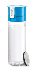 Бутыль для фильтрации воды Brita Fill&Go, 0.6 л, синий, прозрачный цена и информация | Фильтры для воды | pigu.lt