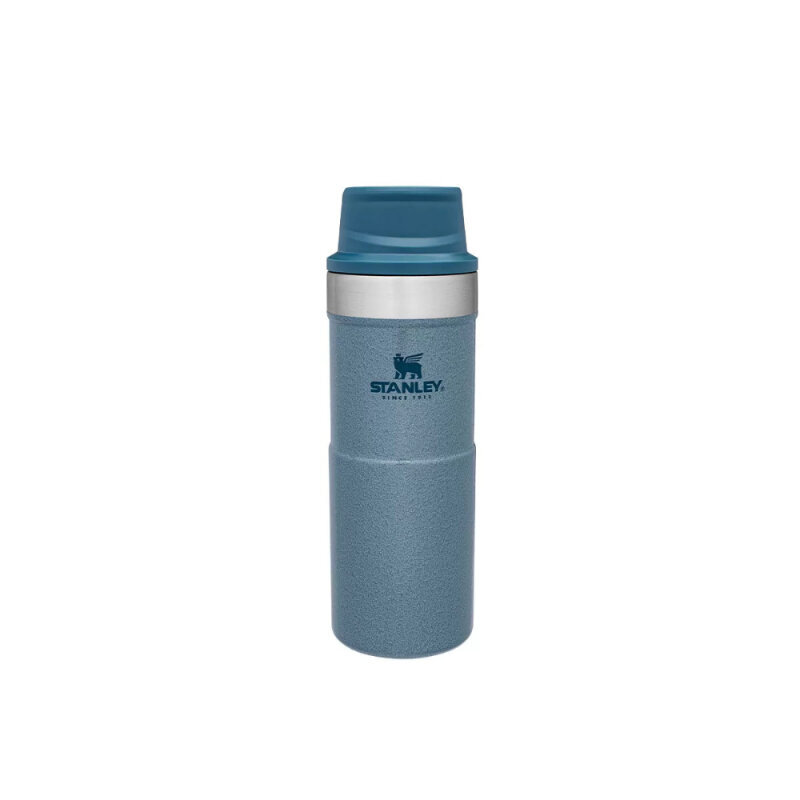 Terminis puodelis Trigger-Action Travel Mug Classic, 0,35 l, pilkai mėlynas цена и информация | Termosai, termopuodeliai | pigu.lt