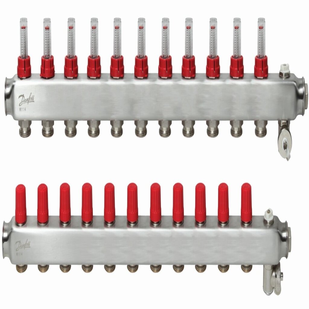 Danfoss Nerūdijantis Kolektorius SSM-F11 цена и информация | Priedai šildymo įrangai | pigu.lt