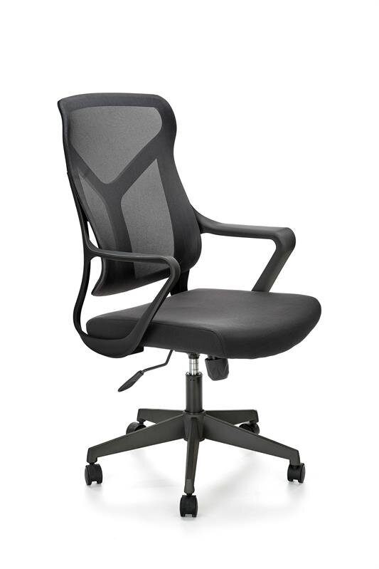 Biuro kėdė Halmar Santo, juoda kaina ir informacija | Biuro kėdės | pigu.lt