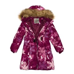 Детское пальто Huppa Yacaranda 300 г 12030030*24134 4741632122222, бордовое/розовое цена и информация | Куртки, пальто для девочек | pigu.lt