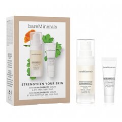 Rinkinys Bareminerals: paakių serumas Strengthen Your Skin Eye Treatment, 5 g + veido serumas, 15 ml kaina ir informacija | Paakių kremai, serumai | pigu.lt