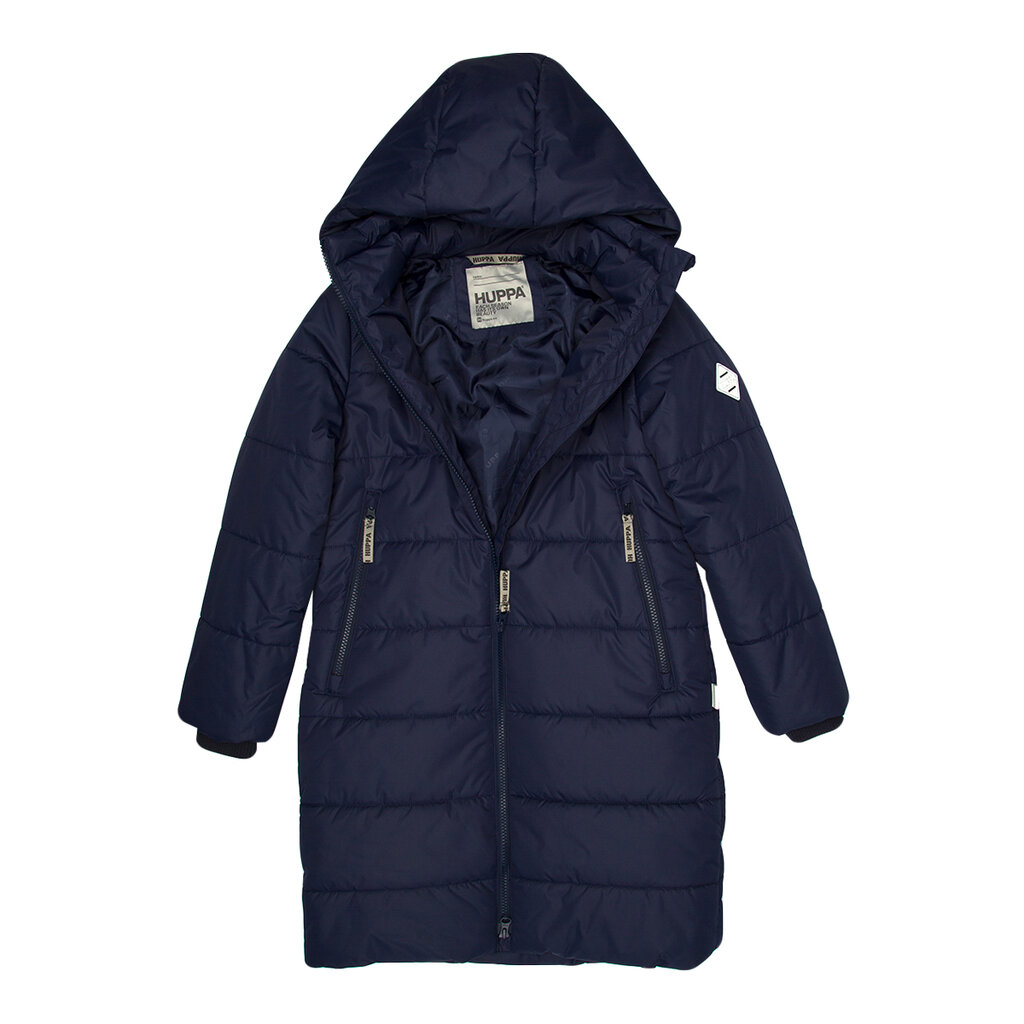 Huppa mergaičių žieminis paltas NINA 300g, tamsiai mėlynas цена и информация | Striukės, paltai mergaitėms | pigu.lt