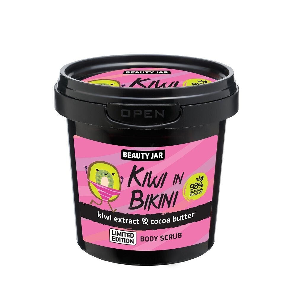 Kūno šveitiklis Beauty Jar Kiwi in Bikini, 200 g цена и информация | Kūno šveitikliai | pigu.lt