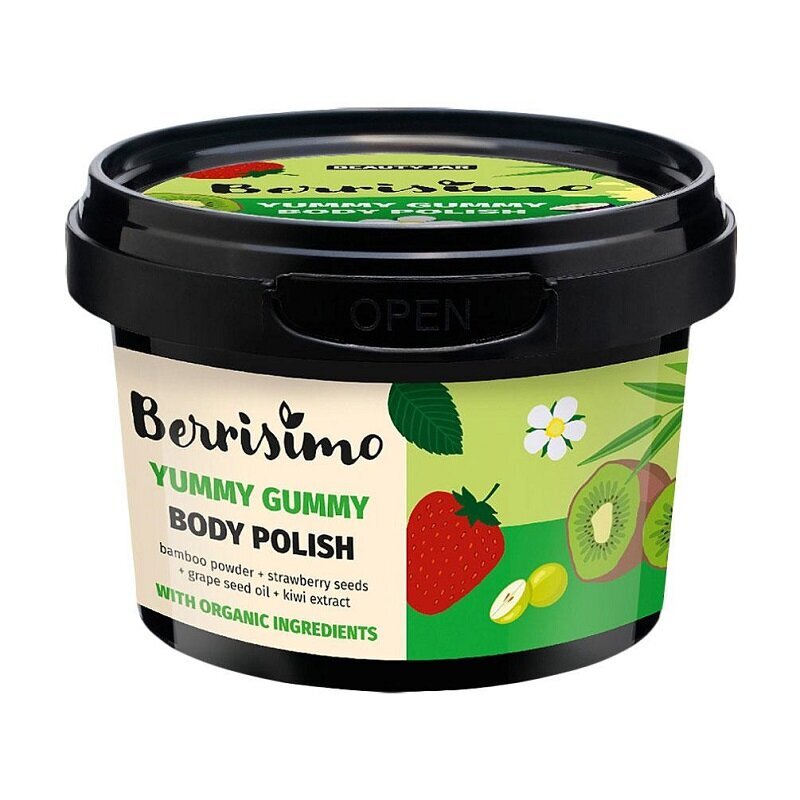 Kūno šveitiklis Beauty jar Yummy Gummy Body Polish, 270g цена и информация | Kūno šveitikliai | pigu.lt