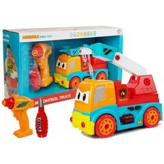 Пожарная машина Lean Toys с дистанционным управлением цена и информация | Игрушки для мальчиков | pigu.lt