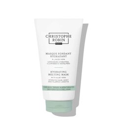 Drėkinamoji plaukų kaukė su alavijais Christophe Robin Hydrating Melting Mask, 75ml kaina ir informacija | Priemonės plaukų stiprinimui | pigu.lt