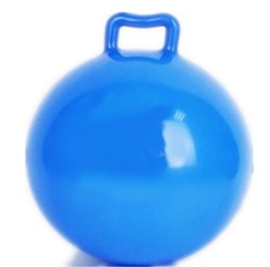 Šokinėjimo kamuolys, 45cm, mėlynas kaina ir informacija | Vandens, smėlio ir paplūdimio žaislai | pigu.lt