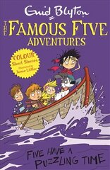 Famous Five Colour Short Stories: Five Have a Puzzling Time kaina ir informacija | Knygos paaugliams ir jaunimui | pigu.lt