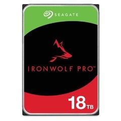 Seagate IronWolf Pro, 18TB (ST18000NT001) kaina ir informacija | Vidiniai kietieji diskai (HDD, SSD, Hybrid) | pigu.lt