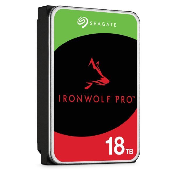 Seagate IronWolf Pro, 18TB (ST18000NT001) kaina ir informacija | Vidiniai kietieji diskai (HDD, SSD, Hybrid) | pigu.lt