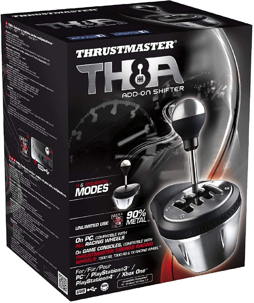 Thrustmaster TH8A kaina ir informacija | Žaidimų vairai  | pigu.lt