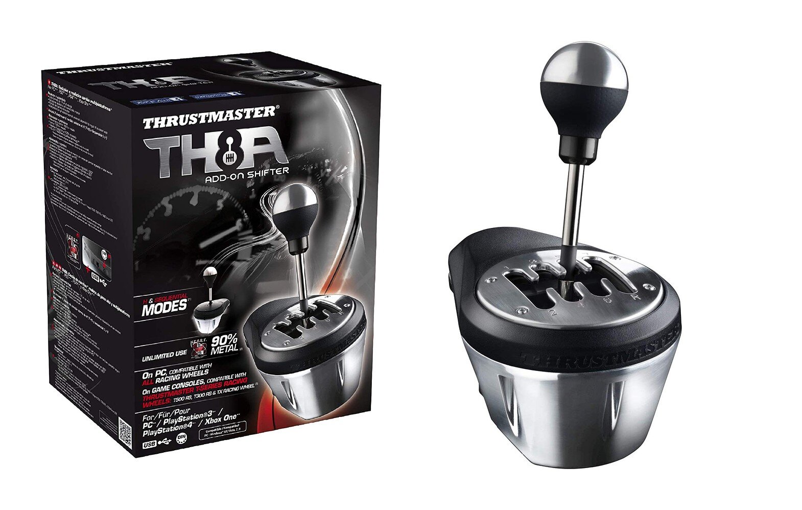 Thrustmaster TH8A kaina ir informacija | Žaidimų vairai  | pigu.lt