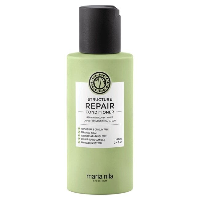 Stiprinantis plaukų kondicionierius Maria Nila Structure Repair Conditioner, 100ml цена и информация | Balzamai, kondicionieriai | pigu.lt