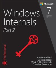 Windows Internals, Part 2 7th edition цена и информация | Книги по экономике | pigu.lt