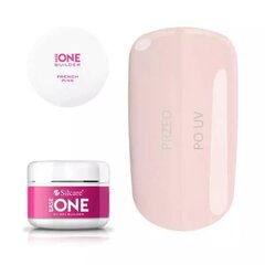 Гель для ногтей Silcare Gel Base One French Pink, 100 г цена и информация | Лаки, укрепители для ногтей | pigu.lt