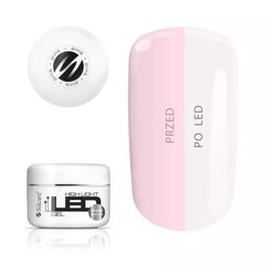 Однофазный гель для ногтей Silcare High Light Led Gel Pink средней густоты, 100 г цена и информация | Лаки, укрепители для ногтей | pigu.lt