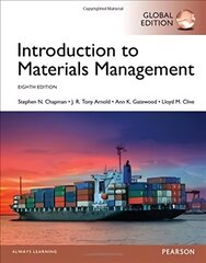 Introduction to Materials Management, Global Edition 8th edition цена и информация | Книги по экономике | pigu.lt