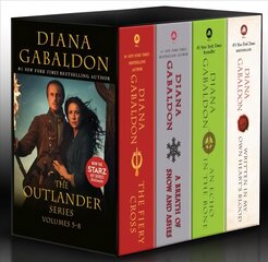 Outlander Volumes 5-8 (4-Book Boxed Set): The Fiery Cross, A Breath of Snow and Ashes, An Echo in the Bone, Written in My Own Heart's Blood kaina ir informacija | Fantastinės, mistinės knygos | pigu.lt