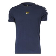 Marškinėliai vyrams Reebok Wor Piping Tee HI0690, mėlyni kaina ir informacija | Vyriški marškinėliai | pigu.lt