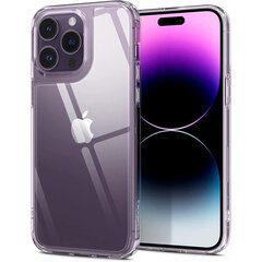 Spigen Quartz Hybrid iPhone 14 Pro Crystal Clear kaina ir informacija | Telefono dėklai | pigu.lt