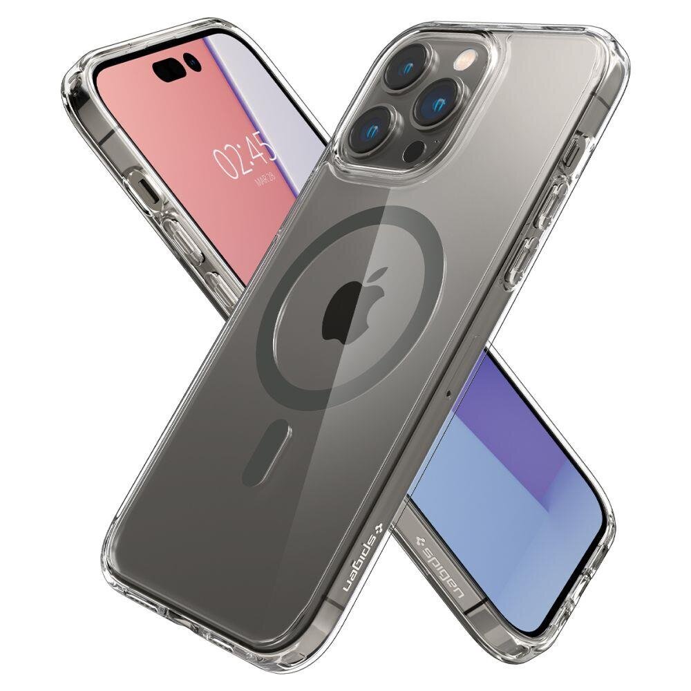 Spigen Ultra Hybrid iPhone 14 Pro GRAPHITE kaina ir informacija | Telefono dėklai | pigu.lt