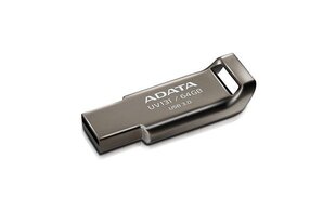 Флеш-накопитель A-data UV131 64GГБ, USB 3.0, черный цена и информация | USB накопители | pigu.lt