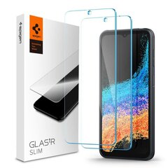 Spigen Slim Samsung Galaxy Xcover6 Pro цена и информация | Защитные пленки для телефонов | pigu.lt