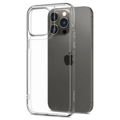 Spigen Quartz Hybrid iPhone 14 Pro Max Crystal Clear kaina ir informacija | Telefono dėklai | pigu.lt