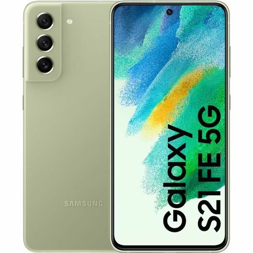 Telefonas Samsung Galaxy S21 FE 5G, 128 GB, Dual SIM, Olive kaina | pigu.lt