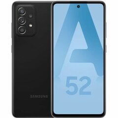 Смартфоны Samsung Galaxy A52 4G Чёрный 128 Гб 6,5" 6 GB RAM Qualcomm Snapdragon 720G цена и информация | Мобильные телефоны | pigu.lt