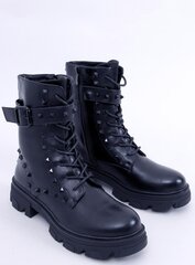 Auliniai batai moterims PBP32664, juodi цена и информация | Женские ботинки | pigu.lt