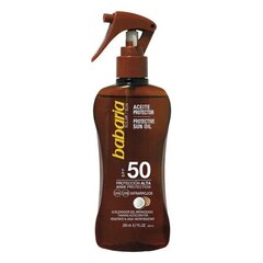 Apsauginis aliejus nuo saulės Babaria SPF-50, 200 ml kaina ir informacija | Kremai nuo saulės | pigu.lt