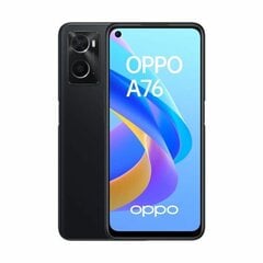 Oppo A76, 128 GB, Dual SIM, Glowing Black kaina ir informacija | Mobilieji telefonai | pigu.lt