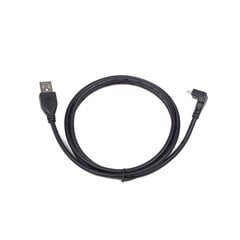 Кабель Gembird USB 2.0 AM - micro USB BM, 1,8 м, черный цена и информация | Кабели и провода | pigu.lt