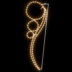 Lempučių dekoracijos rutuliai, 2vnt., su 144 LED kaina ir informacija | Girliandos | pigu.lt
