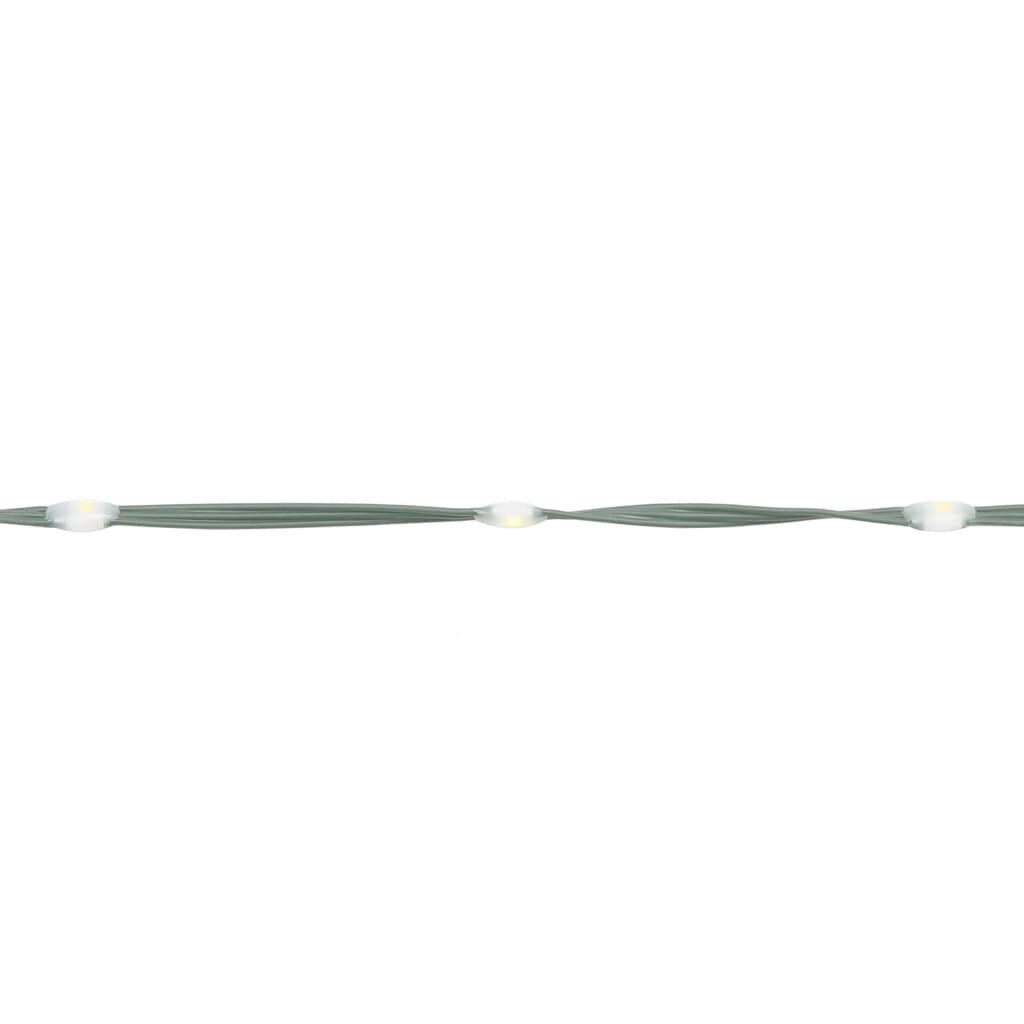 Kalėdų eglutė, 100x300 cm, kūgio formos, 500 šiltų baltų LED kaina ir informacija | Girliandos | pigu.lt
