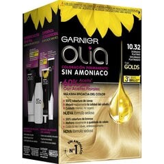 Краска без содержания аммиака Garnier Olia 10,32 - Dorado platino цена и информация | Краска для волос | pigu.lt