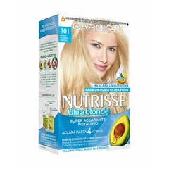 Plaukų dažai Garnier Nutrisse Ultra Blonde 101 Platinum ash blonde kaina ir informacija | Plaukų dažai | pigu.lt