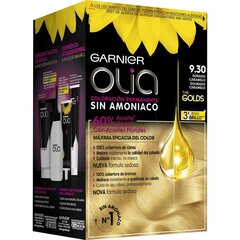 Краска без содержания аммиака Garnier Olia 9,30 - Dorado caramelo, 54 мл цена и информация | Краска для волос | pigu.lt