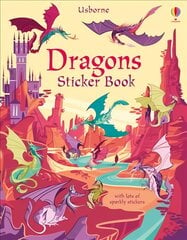 Dragons Sticker Book kaina ir informacija | Knygos mažiesiems | pigu.lt