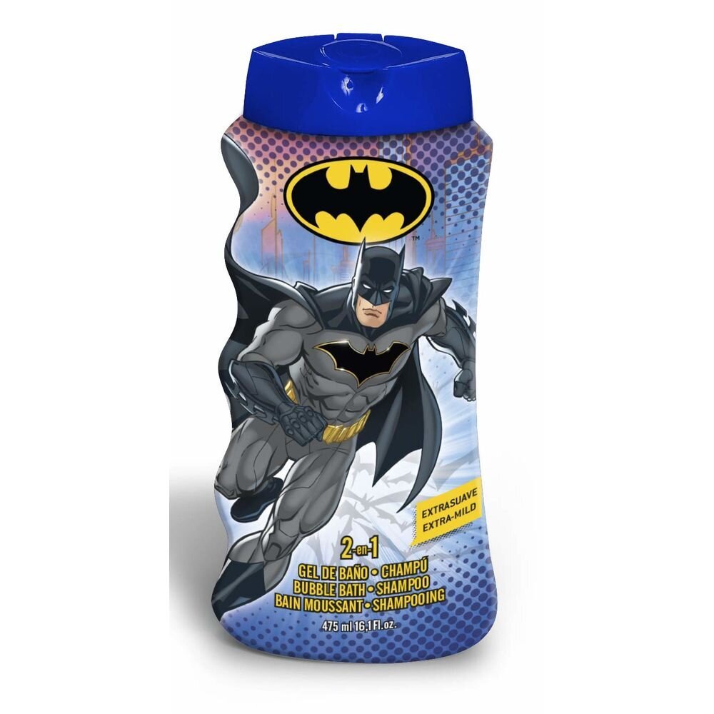Dušo gelis ir šampūnas Batman 475 ml цена и информация | Šampūnai | pigu.lt
