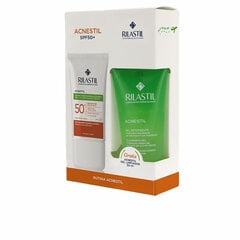 Rinkinys Rilastil Sun System Acnestil Spf50+: kremas nuo saulės, 40ml + prausiklis, 50ml kaina ir informacija | Kremai nuo saulės | pigu.lt