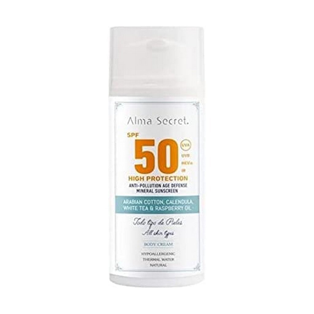 Kremas nuo saulės Alma Secret High Protection SPF 50, 100 ml цена и информация | Kremai nuo saulės | pigu.lt