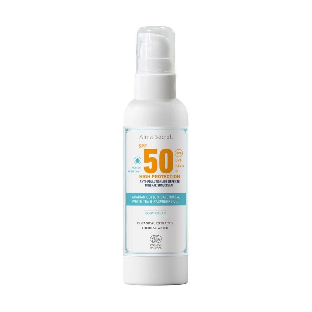 Kremas nuo saulės Alma Secret High Protection SPF 50, 100 ml kaina ir informacija | Kremai nuo saulės | pigu.lt