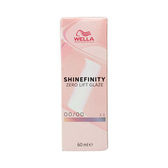 Plaukų dažai Wella Shinefinity Nº 00/00, 60 ml kaina ir informacija | Plaukų dažai | pigu.lt